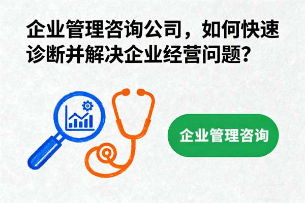 企業管理咨詢公司，如何快速診斷并解決企業經營問題？