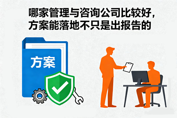 哪家管理與咨詢公司比較好，方案能落地不只是出報告的