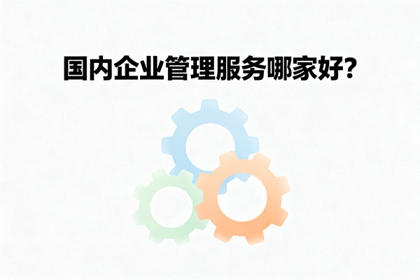 國內企業管理服務哪家好？