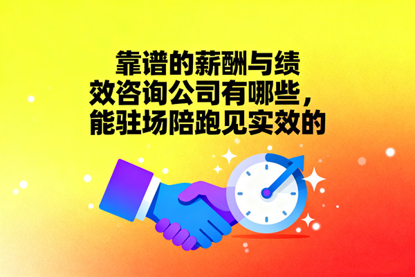 靠譜的薪酬與績效咨詢公司有哪些，能駐場陪跑見實效的