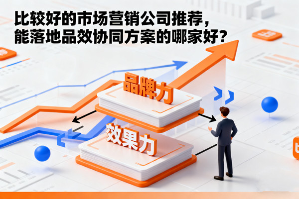 比較好的市場營銷公司推薦，能落地品效協(xié)同方案的哪家好？