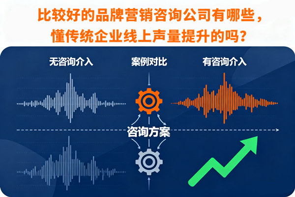 比較好的品牌營銷咨詢公司有哪些，懂傳統(tǒng)企業(yè)線上聲量提升的嗎？