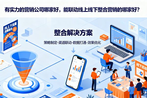 有實力的營銷公司哪家好，能聯動線上線下整合營銷的哪家好？